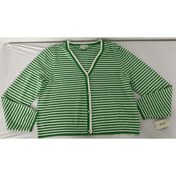 ON.34TH Women’s SZ XXL SweaterButton Up - Picture 4 of 11